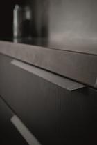 Furnipart - Blaze 2 - greb i aluminium Børstet antracit CC2x160mm L350mm B